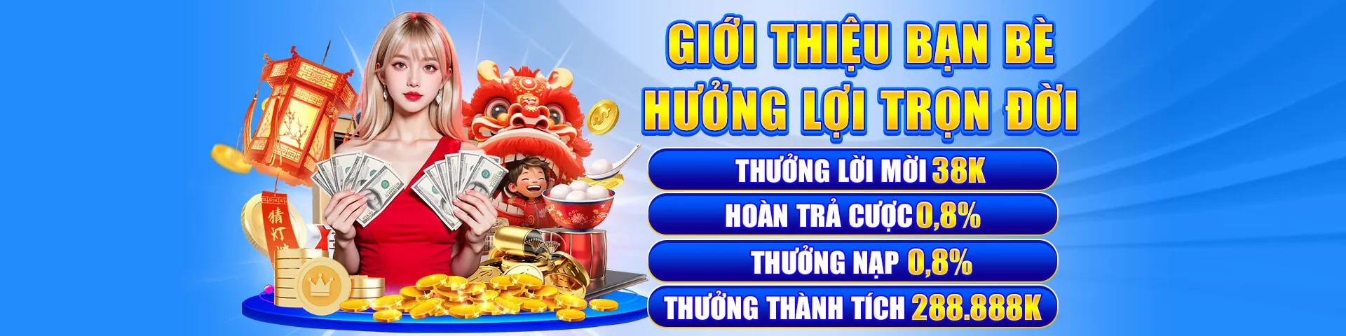 Banner khuyến mãi Nổ Hũ